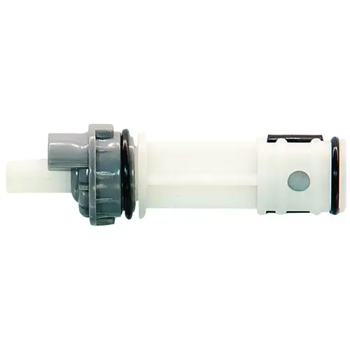 Danco 17450B Diverter Stem, Plastic, 3-1/8 in L, For: Delta/Delux Two Handle Model 2653, 2683, 2885 Tub/Shower Faucets White