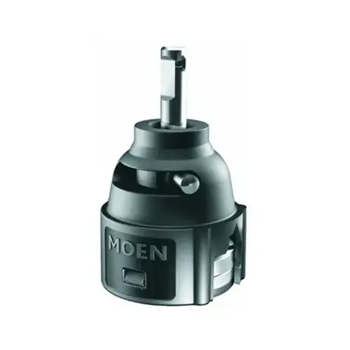 Moen 1255 Replacement Faucet Cartridge, Metal/Plastic, For: Single Handle Kitchen and Bath Faucets Black