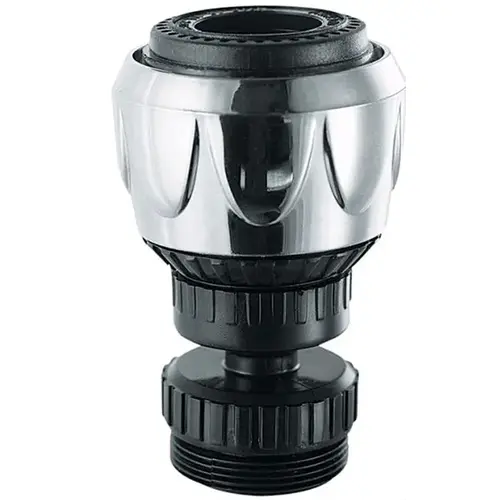 PlumbCraft 7610700T Swivel Aerator Dual Thread Chrome Chrome
