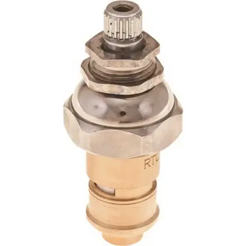 T & S BRASS & BRONZE WORKS 011616-25 Ceramic RTC Hot Side Cartridge with Escutcheon Bonnet