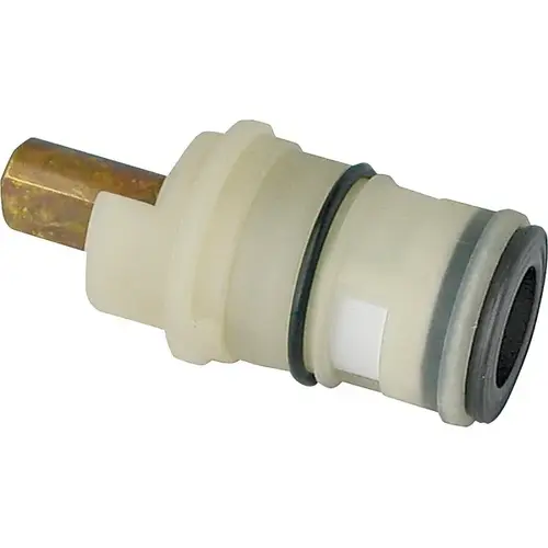 Boston Harbor A507103N-OBF1 Ceramic Disc Faucet Cartridge, W3/16-24 Connection, Plug-In, Brass/Ceramic/Plastic White