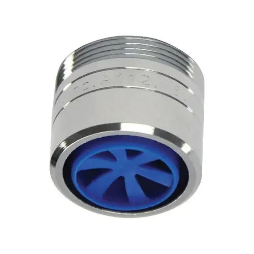 Danco 9D00010487 Aerator, 13/16-27, Brass, Chrome Plated, 1.5 gpm