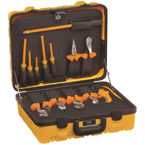 Klein Tools 33525 Klein Tools Orange 13-Piece Insulated Utility Tool Kit 15.37"