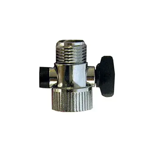 LARSEN SUPPLY CO., INC. 08-2469-XCP6 Chrome Plated Plastic Showerhead Flow Adjuster - pack of 6