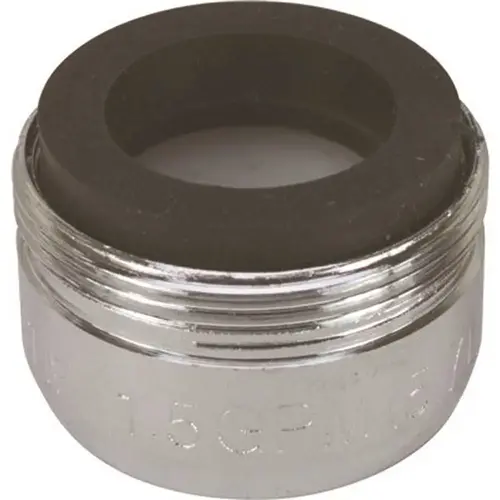 National Brand Alternative 2489508 1.5 GPM Dual Thread Aerator Chrome - pack of 6