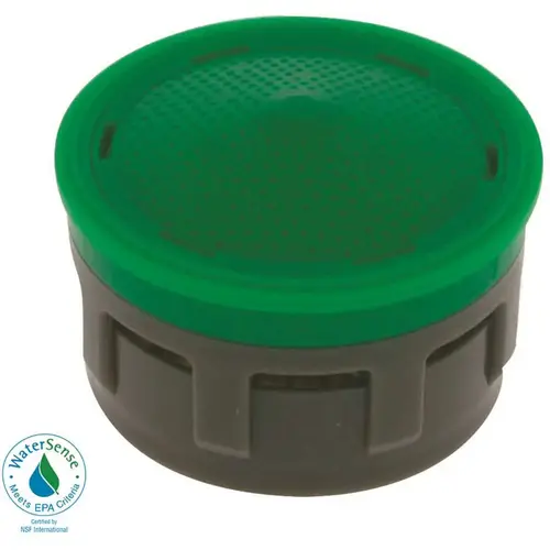 NEOPERL 5402205 Perlator 1.5 GPM Regular Insert with Washers Green/Gray