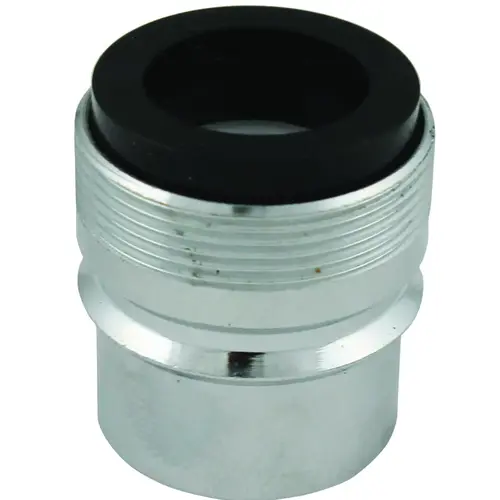 Plumb Pak PP800-3LF Faucet Aerator, 55/64-27 x 15/16-27, Brass, Chrome Plated