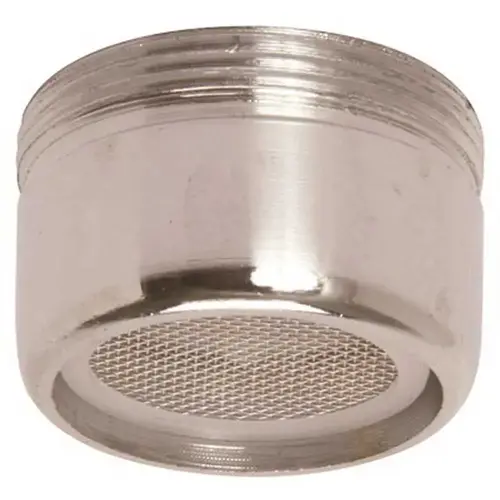 Proplus 2489512 15/16 in. 27 Threads Full Flow Slotless Dual Thread Male Aerator Chrome - pack of 6