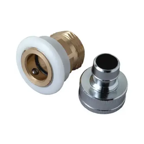 BrassCraft SF0033X-XCP5 Aerator Adapter Dual Thread 3/4" x 3/4" Chrome Plated Chrome Plated - pack of 5