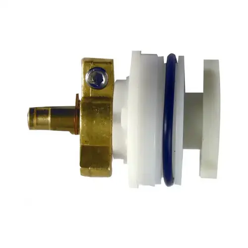Danco 9D00080964 Faucet Cartridge, Brass/Plastic, 2 in L, For: Delta Scald-Guard Single Lever 1991 Tub/Shower Faucets White
