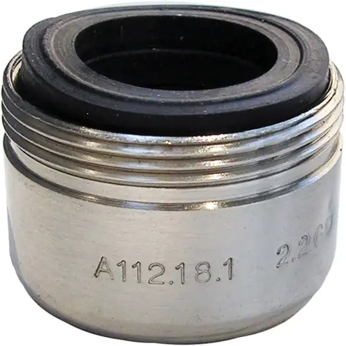 Lasco 09-1979 2.2 GPM Dual Thread Aerator, Satin Nickel