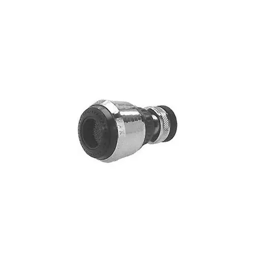 Whedon SU4F Swivel Spray Aerator, 15/16 x 55/64 in Male x Female, Polished Chrome