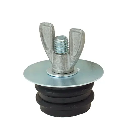 B&K 154-007 1-1/2 In. OD Galvanized Steel Test Plug