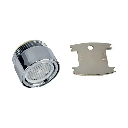 Danco 10866 Faucet Aerator Dual Thread 15/16"-27M x 55/64"-27F Chrome Chrome