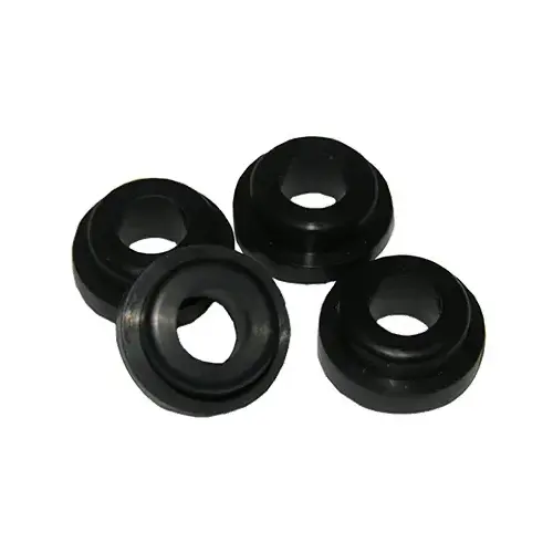 LARSEN SUPPLY CO., INC. 02-2229 Stepped Cone Washer, #104 Rubber, 3/8-In. OD Tube, 4-Pk.