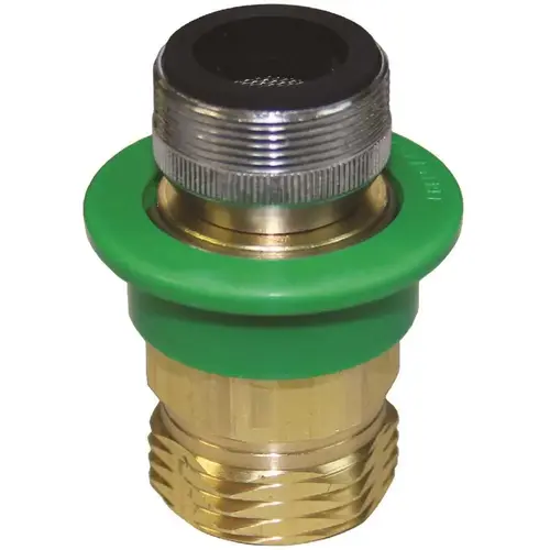 NEOPERL 5409105 15/16 in. 27 x 55/64 in. 27 x 3/4 in. Male GHT Quick Connect Kit Chrome
