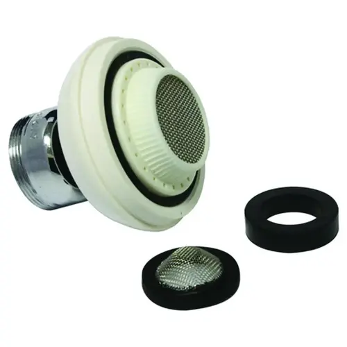 Plumb Pak PP800-51 Faucet Aerator, 15/16-27 x 55/64-27 Male x Female Thread White