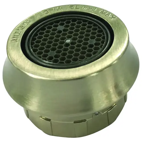 Boston Harbor A500157NNP-51 Faucet Aerator, 55/64 in Female, Plastic, Brushed Nickel, For: Bathroom Faucet SKU#2128619