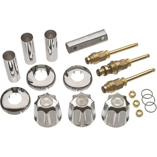 Danco 39617 Tub/shower 3-Handle Remodeling Kit For Gerber In Chrome