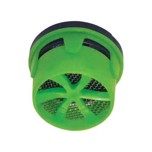Danco 9D00010496 Faucet Aerator Insert, 15/16 or 55/64 in, Plastic, 1 gpm Green
