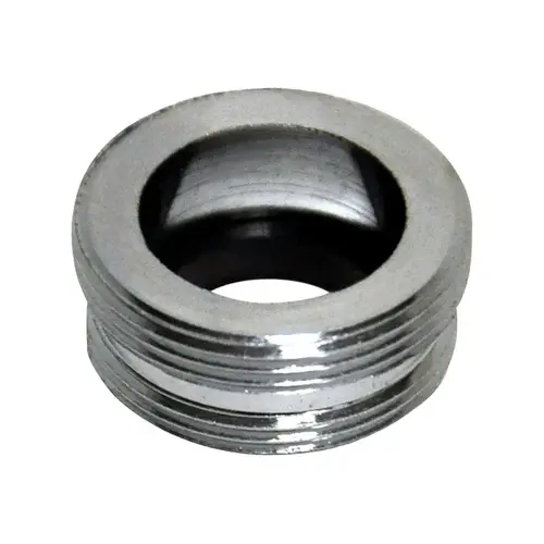 Danco 9D00010508 Aerator Adapter, 55/64-27 x 13/16-27 in, Male, Brass, Chrome Plated