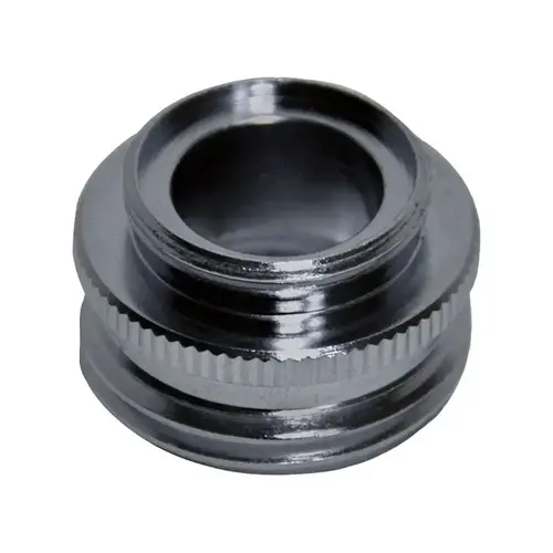 Danco 9D00010522 Hose Adapter, Male x GHM/Female, Brass, Chrome Plated