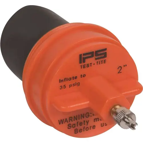 IPS Corporation 83662 2 in. IPS Cleanout Test Plug for General Use Black