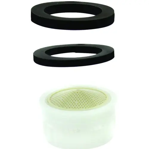 Keeney PP800-200LF PP800-200 Series Faucet Aerator Insert, Chrome Plated, 1 gpm
