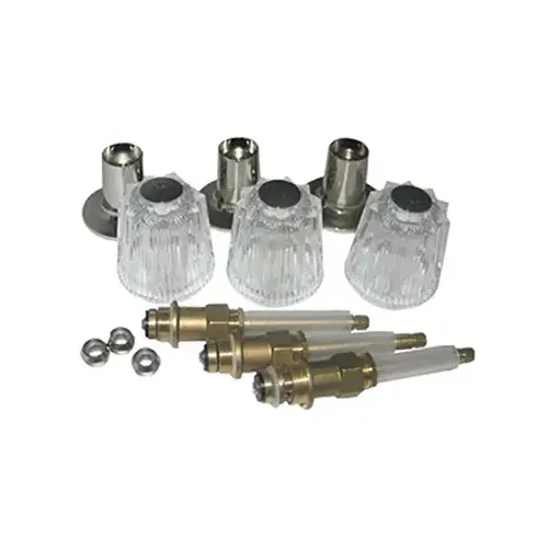LARSEN SUPPLY CO., INC. 01-9455 Price Pfister Windsor Trim Set, 3-Valve