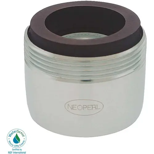 NEOPERL 5402903 PCA Spray 1.0 GPM 15/16 in. 27 x 55/64 in. 27 Regular Dual Thread Faucet Aerator Chrome - pack of 6