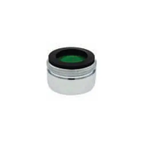 Plumb Pak PP800-209LF PP800-200 Series Faucet Aerator, 15/16-27 Male, Chrome Plated, 1.5 gpm