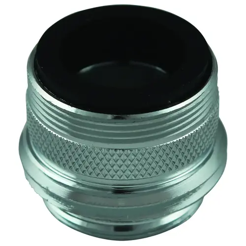 Plumb Pak PP800-32 Hose Adapter, 15/16-27 x 55/64-27 x 3/4 or 55/64 in, Hose, Chrome Plated
