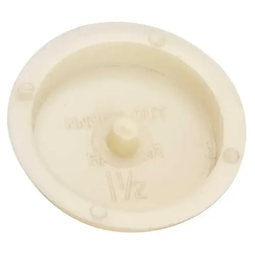 Test-Tite 85000 1-1/2 in. Plastic Plug-On Test Cap White