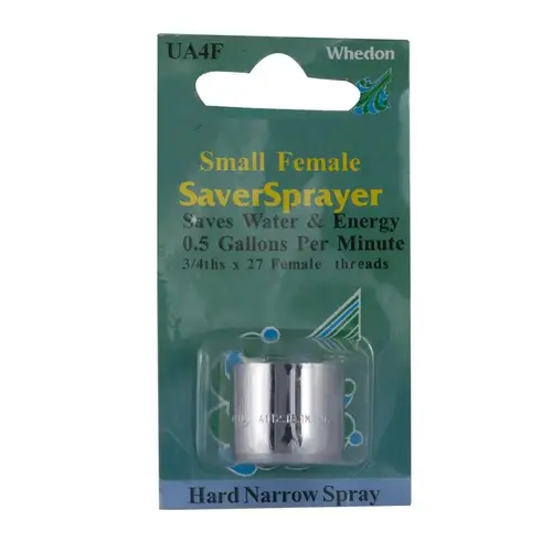Whedon UA4F Faucet Aerator SaverSprayer Female Thread 3/4"-27F Chrome Chrome