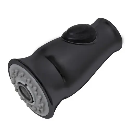 Danco 9D00012126 Smart Pull Down Sprayer Head For Universal Black Stainless Steel Stainless Steel