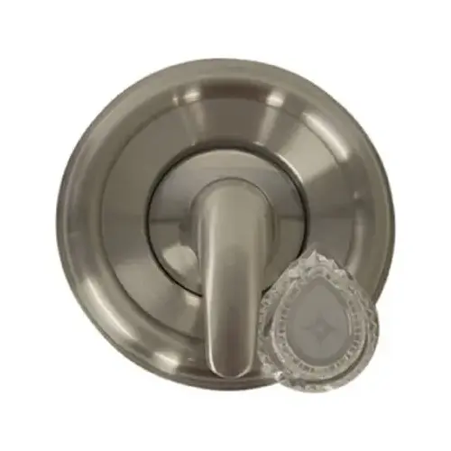 Danco 9D0010002 Tub & Shower Trim Kit, For Moen Faucets, Brushed Nickel With Acrylic & Metal Handles