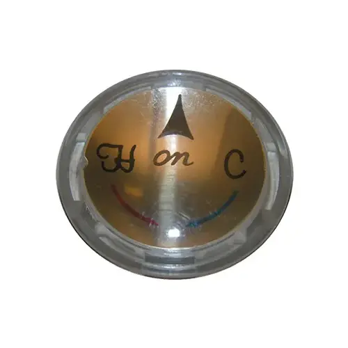 LARSEN SUPPLY CO., INC. 0-6025 Delta, Single Lever Acrylic Handle Button