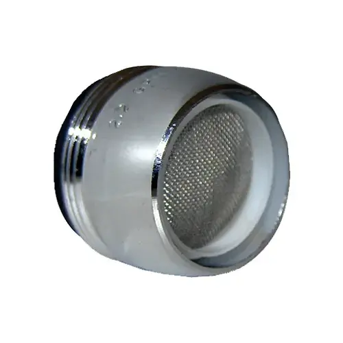 LARSEN SUPPLY CO., INC. 09-1151 Aerator, Chrome-Plated Brass, 13/16 x 27-In. Male Thread