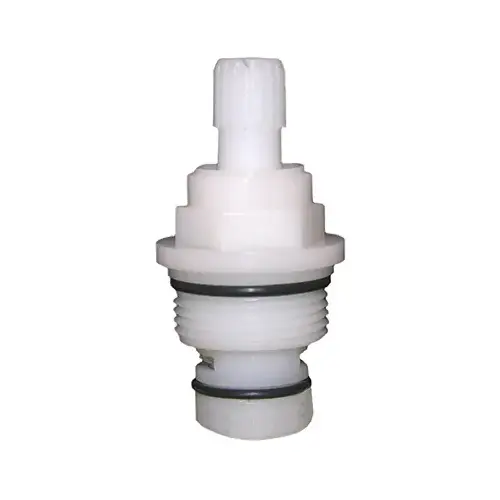 LARSEN SUPPLY CO., INC. S-446-3 Lavatory & Kitchen Stem Deck For Phoenix Faucets, Hot & Cold, Plastic