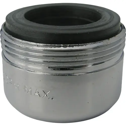 Lasco 09-9013 1.8 GPM 55/64 In. Male Dual Thread Aerator, Chrome-Plated