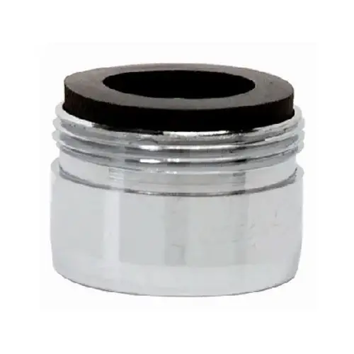BrassCraft SF0377 Faucet Aerator, Chrome Plated, 13/16-In. Male Thread