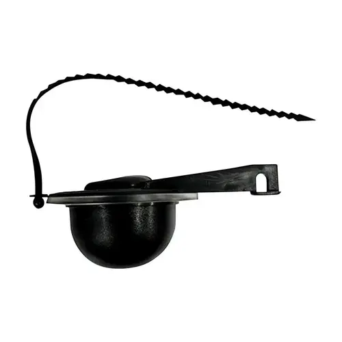 Cato C380100 Adjustable Flapper Black Plastic Black