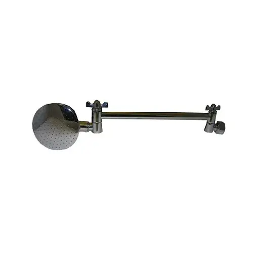 LARSEN SUPPLY CO., INC. 08-2457 Chrome-Plated Adjustable Shower Arm
