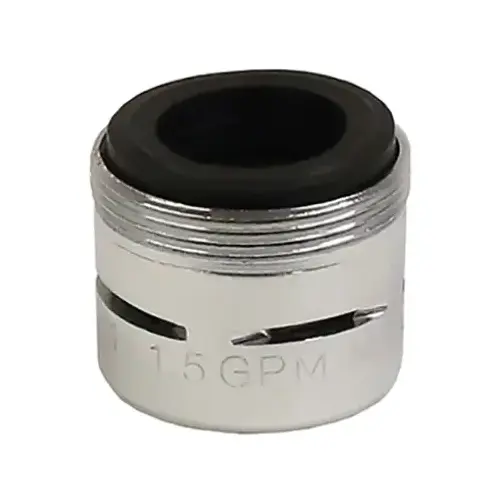LARSEN SUPPLY CO., INC. 09-9081 1.5GPM CHR Slot Aerator