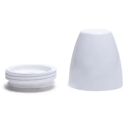 Sioux Chief 442-2W Smartcap Screw-On Toilet Bolt Caps, White