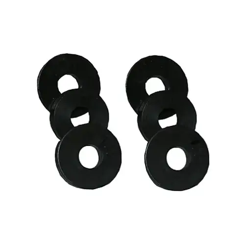 LARSEN SUPPLY CO., INC. 02-1101 Faucet Washer, 00 Flat Neoprene - pack of 6