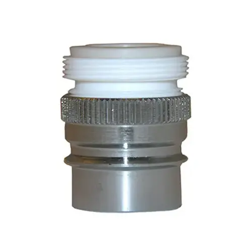 LARSEN SUPPLY CO., INC. 09-1951NL Snap Nipple With Aerator, Dual-Thread, Short Pattern