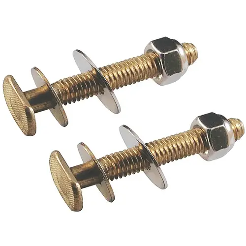 Danco 88773A Closet Bolt, Brass - pack of 2