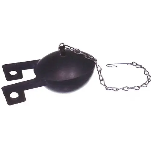 Everbilt 80812 2 in. x 4 in. Toilet Tank Flapper for KOHLER/Amerline Black