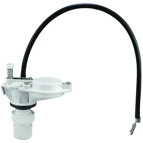 Keeney K830-15 Toilet Fill Valve, Metal/Plastic/Rubber Body, Anti-Siphon: Yes, For: Standard 2 Piece Toilets White